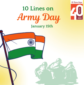 Short Essay And 10 Lines on Army Day